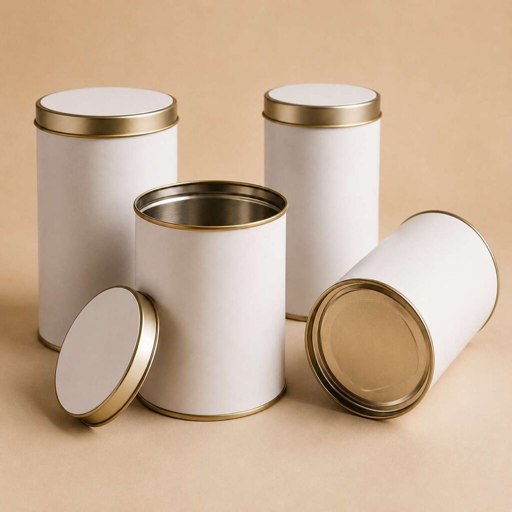 Canister Tin Containers