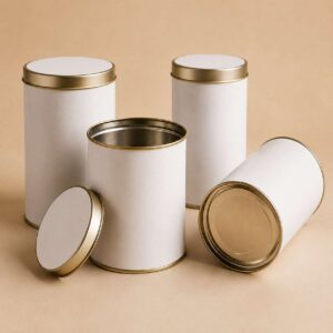 Canister Tin Containers